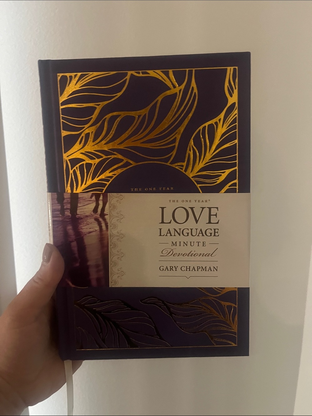 Language LOVE Language Minute Devotional in Purple and Gold